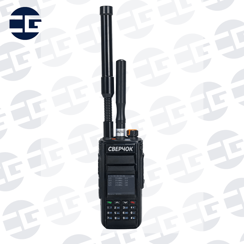 Портативный всенаправленный детектор дронов (БПЛА) "Сверчок"