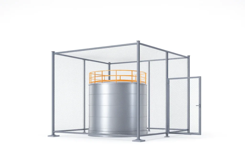 Установка и монтаж антидроновых сеток