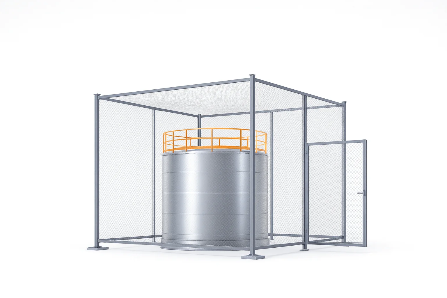 Установка и монтаж антидроновых сеток