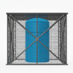 Пассивная защита (каркасы, металлоконструкции) для защиты от БПЛА