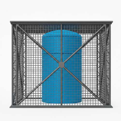 Пассивная защита (каркасы, металлоконструкции) для защиты от БПЛА