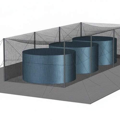 Сетчатые конструкции для защиты от БПЛА